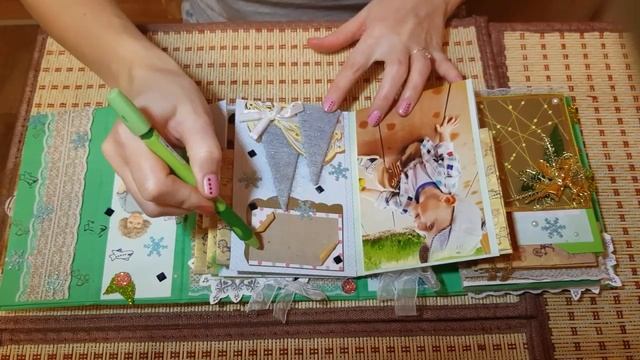 Скрапбукинг Альбом на 48 фото "С Новым годом" смотреть онлайн