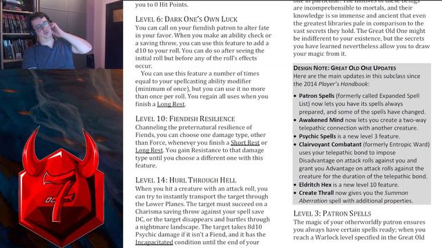 Demons of One D&D: PHB Playtest 7 - Fiend Patron смотреть онлайн