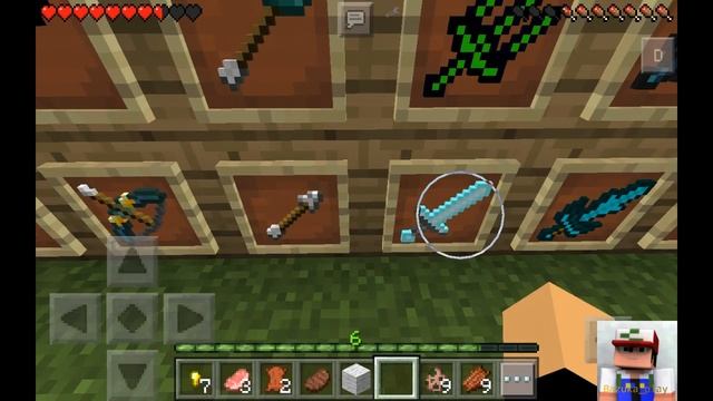 ТРИ ЛУЧШИХ МОДА НА МЕЧИ И ЛУКИ НА MINECRAFT PE! Обзор модой на Minecraft PE #1. смотреть онлайн