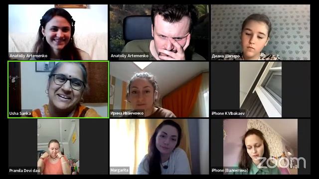 Мантры Шиве с Ушей Санкой (фрагмент занятия) смотреть онлайн