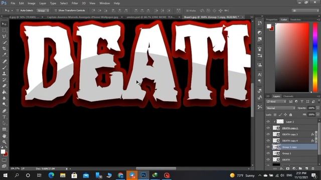 TUTORIAL PHOTOSHOP GFX ANIME Text (SPEED ART) смотреть онлайн