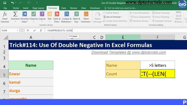 Use Of Double Negative In Excel Formulas || Excel Tricks || Excel Tips смотреть онлайн