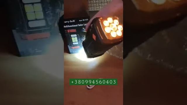 Видео обзор самый мощный фонарик на солнечной батарее!#short #врек #реклама #актуально #фонарь смотреть онлайн