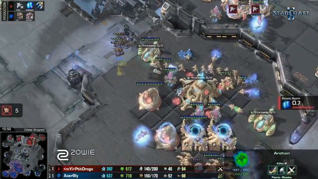 DreamHack Leipzig 2016 StarCraft 2 FINAL: Bly (Z) vs PtitDrogo (P) смотреть онлайн