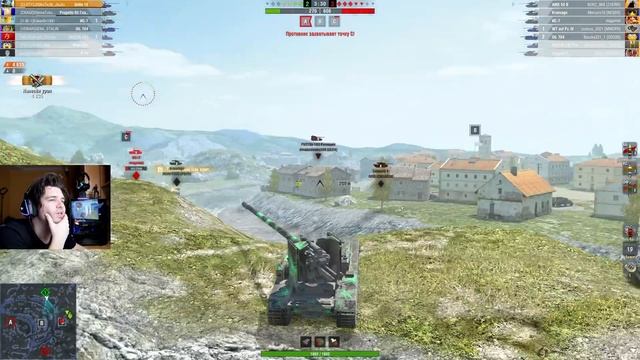 ТАНКИСТ ТАЩЕР И ТУПОЙ ТАНКИСТ ● БОЙ ПРОСТО ДО СЛЕЗ С ТОП ДАМАГОМ ● WoT Blitz смотреть онлайн