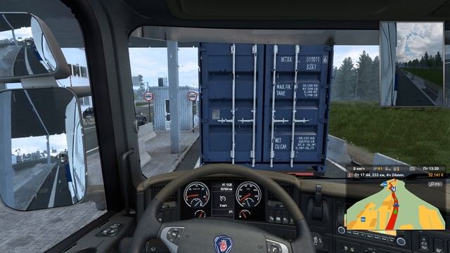 Euro Truck Simulator 2, Прохождение С НУЛЯ и БЕЗ КРЕДИТОВ на руле Logitech G29 # 4 смотреть онлайн