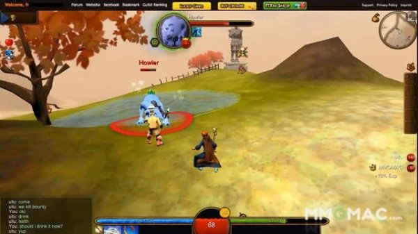 A Mystical Land - Free Browser MMORPG for Mac - Quick Gameplay