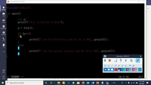 Fork() System Call | Operating System Fundamentals смотреть онлайн