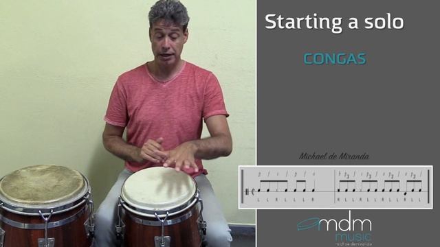 How can you start a conga solo Tutorial смотреть онлайн
