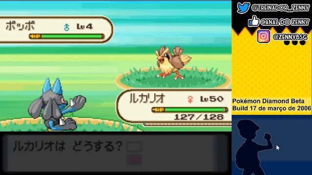 Pokémon Diamond and Pearl Beta build 06.3.17 | Exploring Sinnoh's map (Twinleaf to Floaroma) смотреть онлайн