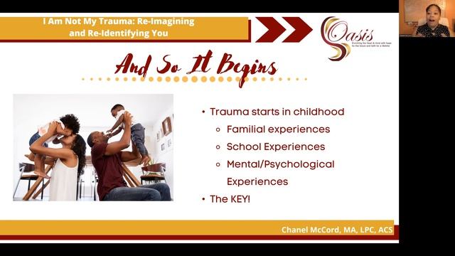 I Am Not My Trauma: Re-discovering and Re-identifying You смотреть онлайн