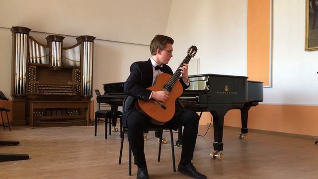 J.S.Bach- Prelude from the Suite for Lute in C minor, BWV 997 смотреть онлайн