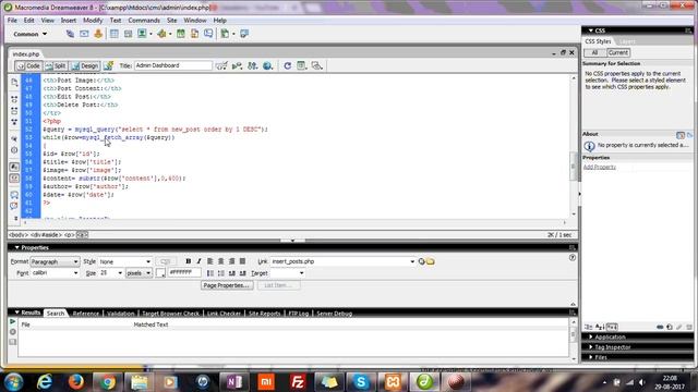 Building Dynamic Website with Admin Panel PHP MYSQL Part 11 смотреть онлайн
