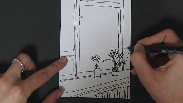 ОнлайнСкетч № 39 Про насмотренность. Где искать красоту. Рисую по фото Иры Воротынцевой смотреть онлайн