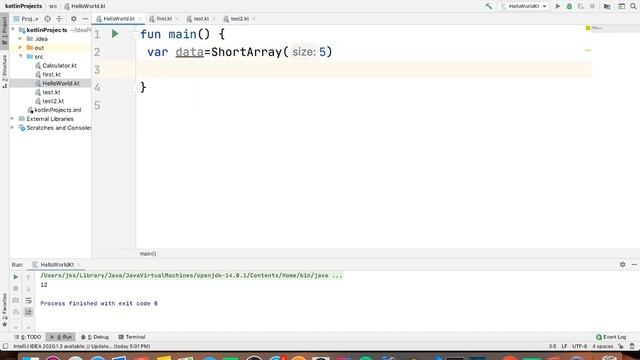 Kotlin ShortArray() method in hindi part -41 смотреть онлайн