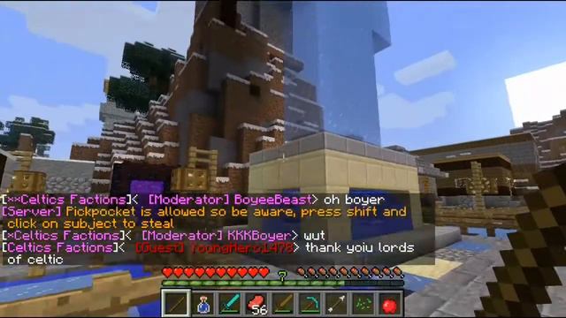 minecraft skyrim server смотреть онлайн