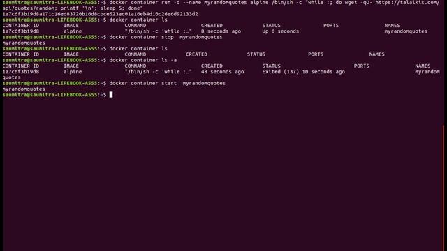 Docker Course: Lecture 5 Stop, Start and Remove Container смотреть онлайн