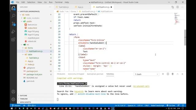 React Hooks Tutorial - Todo App смотреть онлайн