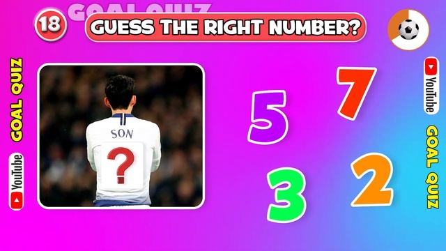 Guess the Right Number of Football Player ?? Ronaldo, Messi, Neymar, Mbappe смотреть онлайн