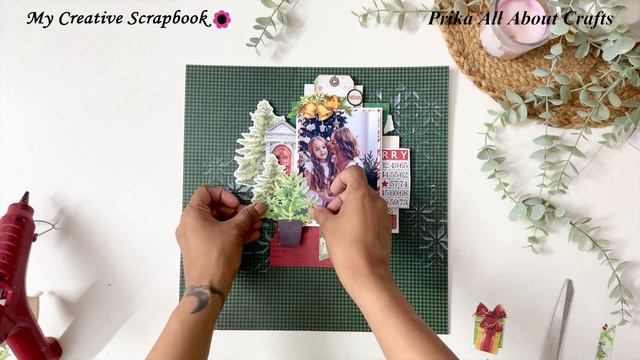 #249  Believe || Scrapbook LO || My Creative Scrapbook || November LE Kit || 49andMarket