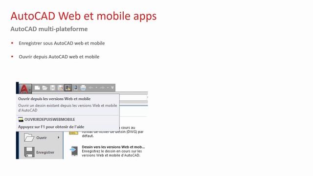Applications AutoCAD Web & Mobile Apps смотреть онлайн