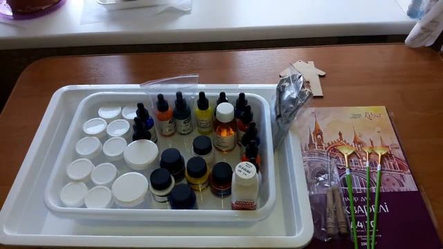 Обзор красок и инструментов для ЭБРУ