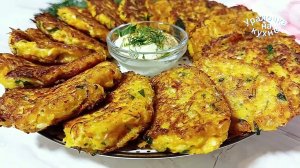 Капустные Оладьи! Бюджетно и Вкусно! Рецепт Как приготовить оладьи из капусты. Овощные оладьи