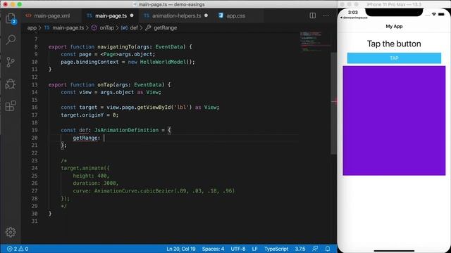 3 NativeScript Animation Timing Techniques | NativeScript Tutorial смотреть онлайн