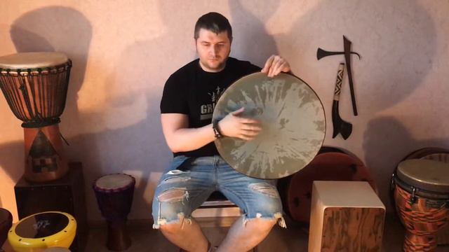 Игра на Дафе Daf (Drum)Арабский Бубен (Iran) В НАЛИЧИИ смотреть онлайн