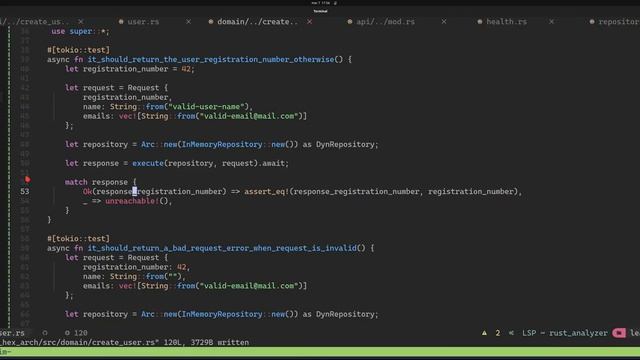Just Learning [0020] (Rust Hexagonal Arch, API working...) смотреть онлайн
