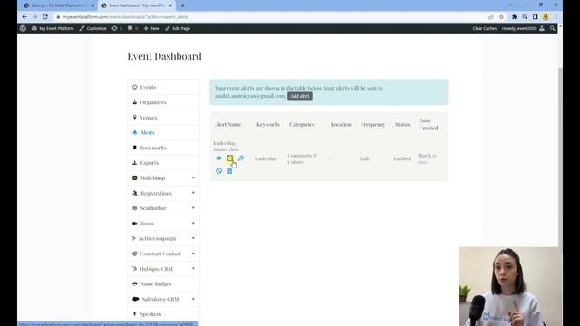 How Alert Email Content setting Working with Event Alert смотреть онлайн