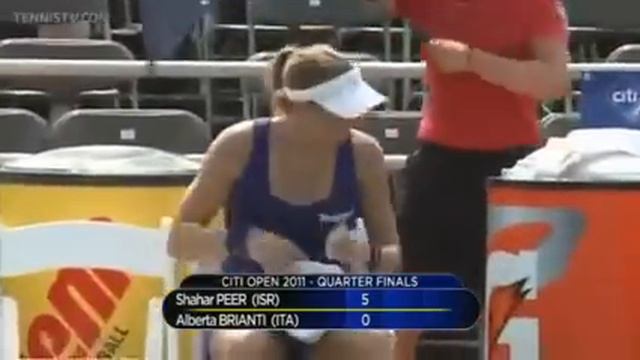 WTA 2011 Washington QF Peer vs Brianti Part 3 смотреть онлайн