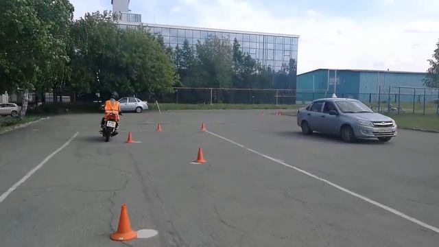 Экзамены категории А. Упражнения. Курс ПДД РФ. смотреть онлайн