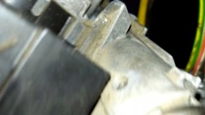 Демонтаж замка зажигания Ford Transit 2002