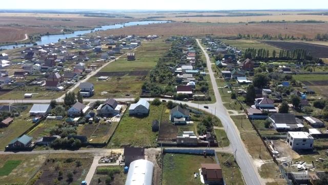 село Богословка Пензенского района Пензенской области \ аэросъемка смотреть онлайн