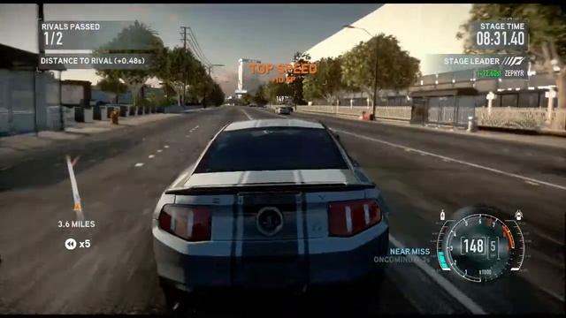 NEED FOR SPEED THE RUN/Ford SHELBY Super Snake Mustang vs Nikki and Mila смотреть онлайн