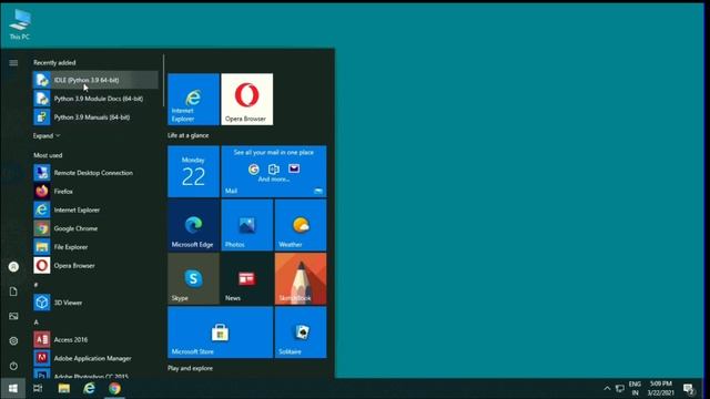 How to install Python 3.9.2 on Windows 10 #PythonInstallation #TechFunLearning смотреть онлайн