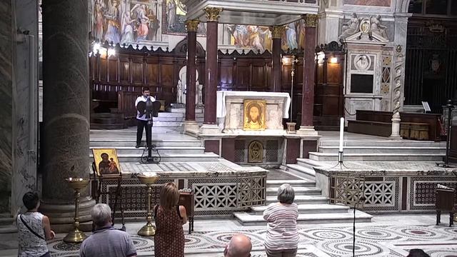 27 agosto. Preghiera per la Chiesa, online dalla Basilica di Santa Maria in Trastevere смотреть онлайн