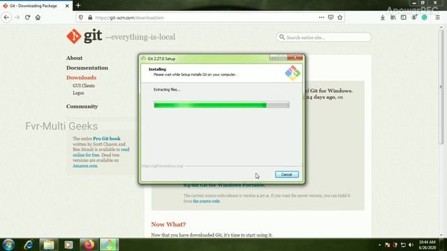 git installation on windows смотреть онлайн