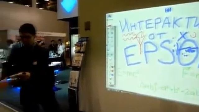 TechnoBoard Belarus - Интерактивный проектор Epson EB-475Wi смотреть онлайн