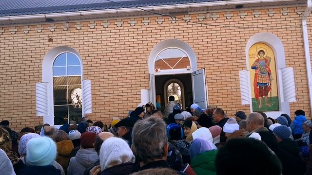 Варениковская. Видео для школы. Тема,, РОЖДЕСТВО,,. Церковь Георгия Победоносца. КРЕЩЕНИЕ смотреть онлайн