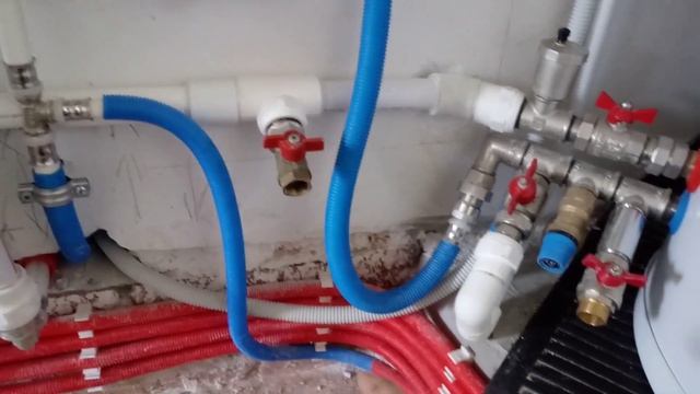 Santex 112. Отопление 2-х этаж. дома ,Установка Бойлера косвенного нагрева смотреть онлайн