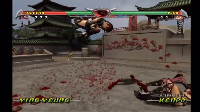 Mortal Kombat Deception - Nintendo GameCube - Mileena vs. Kira смотреть онлайн