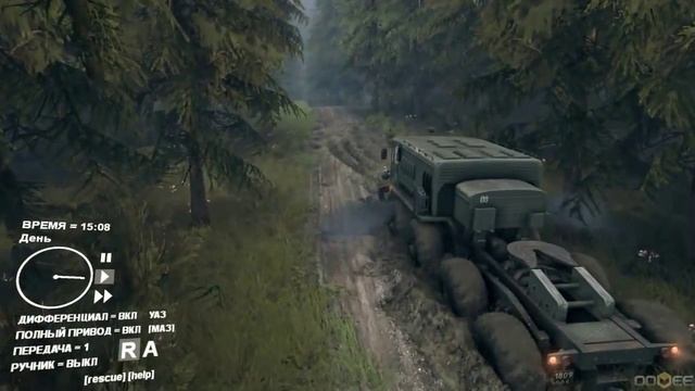 Spin Tires Review (Абдуль Обзор Spin Tires - симулятор дорог)(Анша Абдуль! Биборан)