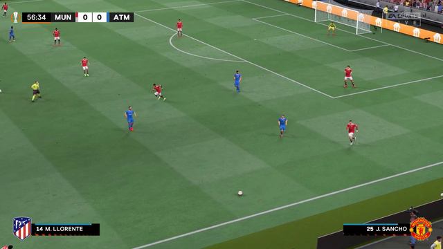 FIFA 22 | Manchester United vs Atletico Madrid - UEL UEFA Europa League - Full Gameplay смотреть онлайн