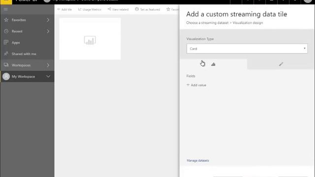 Developing in Power BI with Streaming Datasets and Real-time Dashboards смотреть онлайн