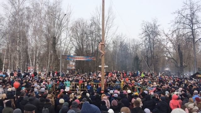 МАСЛЕНИЦА 2019 - МАСЛЕНИЧНЫЙ СТОЛБ.СЛАВЯНСКИЙ ПРАЗДНИК/ ПРОЩЕНОЕ ВОСКРЕСЕНЬЕ г. САРАНСК смотреть онлайн