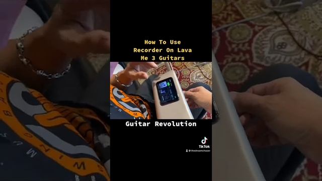 Lava Me 3 Guitars - How to use recorder ? смотреть онлайн