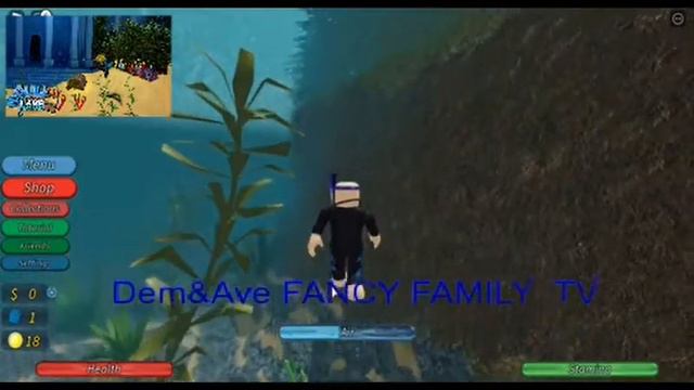 Р О Б Л О К С ПЛАВАТЬ, СОБИРАТЬ МОНЕТЫ И НАЙТИ СКУЛЬПТУРУ ВОДОЛАЗА 🏊♀🏊♀🏊♀ смотреть онлайн