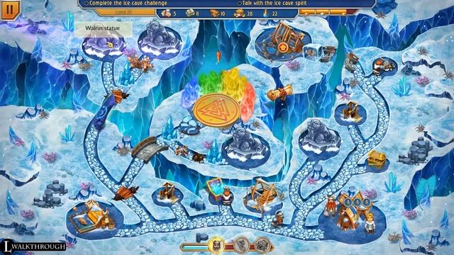 Viking Brothers 6 - Level 57 Walkthrough смотреть онлайн